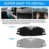 imageAutorder Dashboard Cover Mat for 20192025 Honda Passport Accessories Dash Cover Flannel Dash Mat Sunshade Glare UV Rays Protector20222026 Jeep Grand Cherokee 4XE