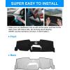 imageAutorder Dashboard Cover Mat for 20192025 Honda Passport Accessories Dash Cover Flannel Dash Mat Sunshade Glare UV Rays Protector20232025 Mazda CX50