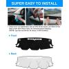 imageAutorder Dashboard Cover Mat for 20192025 Honda Passport Accessories Dash Cover Flannel Dash Mat Sunshade Glare UV Rays Protector20242026 Subaru Crosstrek