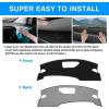 imageAutorder Dashboard Cover Mat for 20192025 Honda Passport Accessories Dash Cover Flannel Dash Mat Sunshade Glare UV Rays Protector20252026 Nissan Kicks