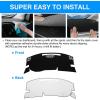 imageAutorder Dashboard Cover Mat for 20192025 Honda Passport Accessories Dash Cover Flannel Dash Mat Sunshade Glare UV Rays Protector20252026 Nissan Murano