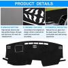 imageAutorder Dashboard Cover Mat for Toyota Sienna 2021 2022 2023 2024 Accessories Dash Cover Flannel Dash Mat Sunshade Glare UV Rays Protector