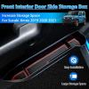 imageAutorder Door Side Storage Box for Suzuki Jimny 20192025 JB64 JB74 Accessories Armrest Phone Container Door Organizer Handle Pocket Tray with Red Mats 2 Pack