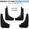 imageAutorder Mud Flpas Splash Guards for Buick Envision 2021 2022 2023 Accessories Mudflap Fender Flares Front and Rear Mud Guard Set 4PCS