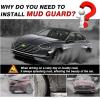 imageAutorder Mud Flpas Splash Guards for Hyundai Sonata 2023 2022 2021 2020 Accessories Mudflap Fender Flares Front and Rear Mud Guard Set 4PCS