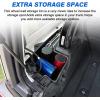 imageAutorder Trunk Storage Organizer for 20182023 Jeep Wrangler JL JLU 24 Door Accessories Rear Cargo Side Storage Box Left ampamp Right Side 2PCS