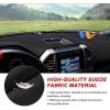 imageCartist Dashboard Cover Mat for 20152018 2019 2020 Ford F150 F150 Accessories Dash Cover Flannel Dash Mat Sunshade Glare UV Rays ProtectorWithout HUD