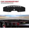 imageCartist Dashboard Cover Mat for 20152020 2021 2022 Ford Mustang Accessories Dash Cover Flannel Dash Mat Sunshade Glare UV Rays Protector Not Fit Mache