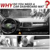 imageCartist Dashboard Cover Mat for 20162021 2022 Honda HRV HRV Accessories Dash Cover Flannel Dash Mat Sunshade Glare UV Rays Protector