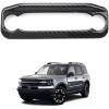 imageAutorder Custom Fit for Accessories 2021 2022 2023 2024 2025 Ford Bronco Sport Carbon Fiber Button Frame Panel Cover Center Console Interior TrimButton Frame Panel Cover