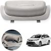 imageAutorder Glasses Holder for Toyota Sienna 2021 2022 2023 2024 Accessories Sunglasses Case Storage Flocking Visor Organizer Storage Grey