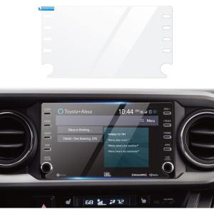 imageAutorder 2PCS Screen Protector Toyota Tundra 2022 2023 2024 2025 Accessories Tempered Glass 9H Navigation Touchscreen Protective Film 8 Inch2023 Tacoma 8inch