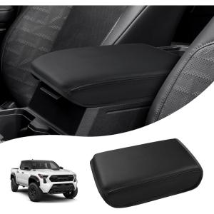 imageAutorder Center Console Cover for Toyota Sienna 20212025 2026 Accessories Memory Foam Armrest Cushion with AntiScratch Leather Protector Covers Black2426 Tacoma Armrest Cover