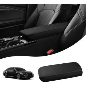 imageAutorder Center Console Cover for Toyota Sienna 20212025 2026 Accessories Memory Foam Armrest Cushion with AntiScratch Leather Protector Covers Black25 Camry Armrest Cover