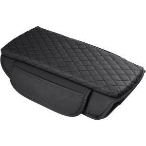 imageAutorder Center Console Cover for Toyota Venza 2021 2022 2023 2024 Accessories Armrest Cover AntiScratch Middle Console Pad Leather Armrest Protector with Pockets