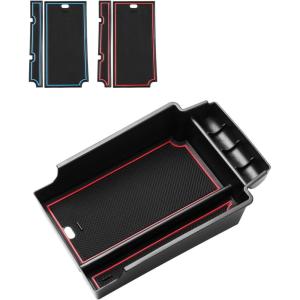 imageAutorder Center Console Organizer for 20192025 ChevyChevrolet Blazer Accessories Armrest Storage Box Secondary Insert Tray with 2 Color Mats20192025 Blazer