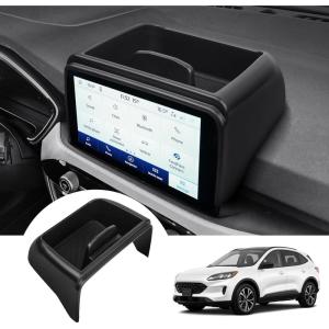 imageAutorder Center Console Organizer for Ford Explorer 2020 2021 2022 2023 2024 Accessories Armrest Storage Box Secondary Insert Tray with Red Mat20202026 Ford Escape