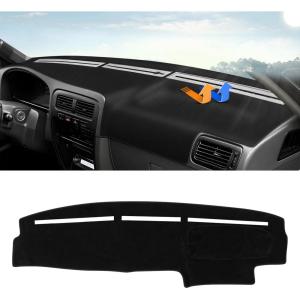 imageAutorder Dashboard Cover Mat for 20192025 Honda Passport Accessories Dash Cover Flannel Dash Mat Sunshade Glare UV Rays Protector1994 1995 Nissan Pathfinder