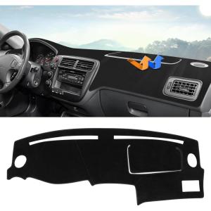 imageAutorder Dashboard Cover Mat for 20192025 Honda Passport Accessories Dash Cover Flannel Dash Mat Sunshade Glare UV Rays Protector19962000 Honda Civic
