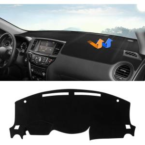 imageAutorder Dashboard Cover Mat for 20192025 Honda Passport Accessories Dash Cover Flannel Dash Mat Sunshade Glare UV Rays Protector20132020 Nissan Pathfinder