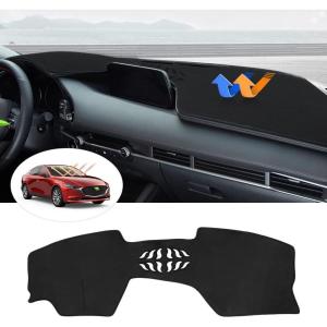 imageAutorder Dashboard Cover Mat for 20192025 Honda Passport Accessories Dash Cover Flannel Dash Mat Sunshade Glare UV Rays Protector20192025 Mazda 3