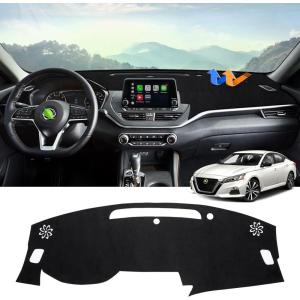 imageAutorder Dashboard Cover Mat for 20192025 Honda Passport Accessories Dash Cover Flannel Dash Mat Sunshade Glare UV Rays Protector20192026 Nissan Altima