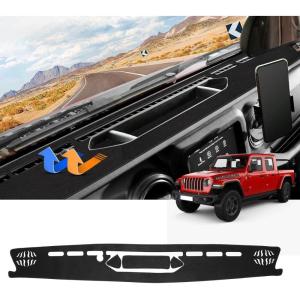 imageAutorder Dashboard Cover Mat for 20192025 Honda Passport Accessories Dash Cover Flannel Dash Mat Sunshade Glare UV Rays Protector20202024 Jeep Gladiator JT