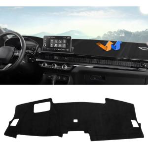imageAutorder Dashboard Cover Mat for 20192025 Honda Passport Accessories Dash Cover Flannel Dash Mat Sunshade Glare UV Rays Protector20232026 Honda CRV with HUD