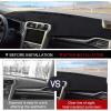 imageCartist Dashboard Cover Mat for 20132018 2019 2020 Ford Fusion Accessories Dash Cover Flannel Dash Mat Sunshade Glare UV Rays Protector