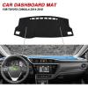 imageCartist Dashboard Cover Mat for 20142018 Toyota Corolla Accessories Dash Cover Flannel Dash Mat Sunshade Glare UV Rays Protector