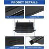 imageAutorder Custom Fit for Cargo Cover Subaru Forester 20092013 Accessories Rear Trunk Shade Cover with Extra Storage Net Retractable Security Shield Shade Black FIT for Manual Rear GATE20092013 Forester Manual Rear GATE