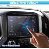 imageAutorder Custom Fit for Screen Protector 20162019 2020 2021 GMC Sierra 1500 2500HD 3500HD Accessories Tempered Glass 9H Navigation Touchscreen Protective Film8Inch