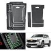imageAutorder Center Console Organizer for 2021 2022 2023 Hyundai Santa Fe Accessories Armrest Storage Box Secondary Insert Tray with 2 Color Mats2123 Armrest Storage Box