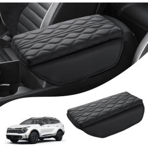imageAutorder Center Console Cover for 2023 2024 2025 Kia Sportage Accessories Armrest Cover AntiScratch Middle Console Pad Leather Armrest Protector2325 Sportage Armrest Cushion