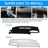 imageAutorder Dashboard Cover Mat for 19972000 Chevy Chevrolet SilveradoGMC Sierra C1500 C2500 C3500 K1500 K2500 K3500 19971999 GMC YukonChevy Tahoe Accessories Dash Cover Flannel Dash Mat Protector1995 1996 Silverado