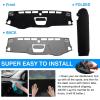 imageAutorder Dashboard Cover Mat for 19972000 Chevy Chevrolet SilveradoGMC Sierra C1500 C2500 C3500 K1500 K2500 K3500 19971999 GMC YukonChevy Tahoe Accessories Dash Cover Flannel Dash Mat Protector20152022 Colorado
