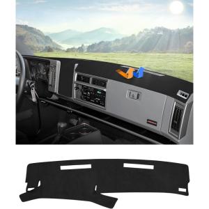 imageAutorder Dashboard Cover Mat for 19972000 Chevy Chevrolet SilveradoGMC Sierra C1500 C2500 C3500 K1500 K2500 K3500 19971999 GMC YukonChevy Tahoe Accessories Dash Cover Flannel Dash Mat Protector19861993 Chevy S10