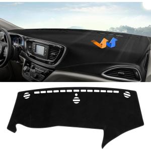 imageAutorder Dashboard Cover Mat for 19972000 Chevy Chevrolet SilveradoGMC Sierra C1500 C2500 C3500 K1500 K2500 K3500 19971999 GMC YukonChevy Tahoe Accessories Dash Cover Flannel Dash Mat Protector20172026 Chrsyler Pacifica Minivan