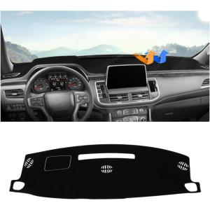 imageAutorder Dashboard Cover Mat for 19972000 Chevy Chevrolet SilveradoGMC Sierra C1500 C2500 C3500 K1500 K2500 K3500 19971999 GMC YukonChevy Tahoe Accessories Dash Cover Flannel Dash Mat Protector20212024 TahoeSuburban