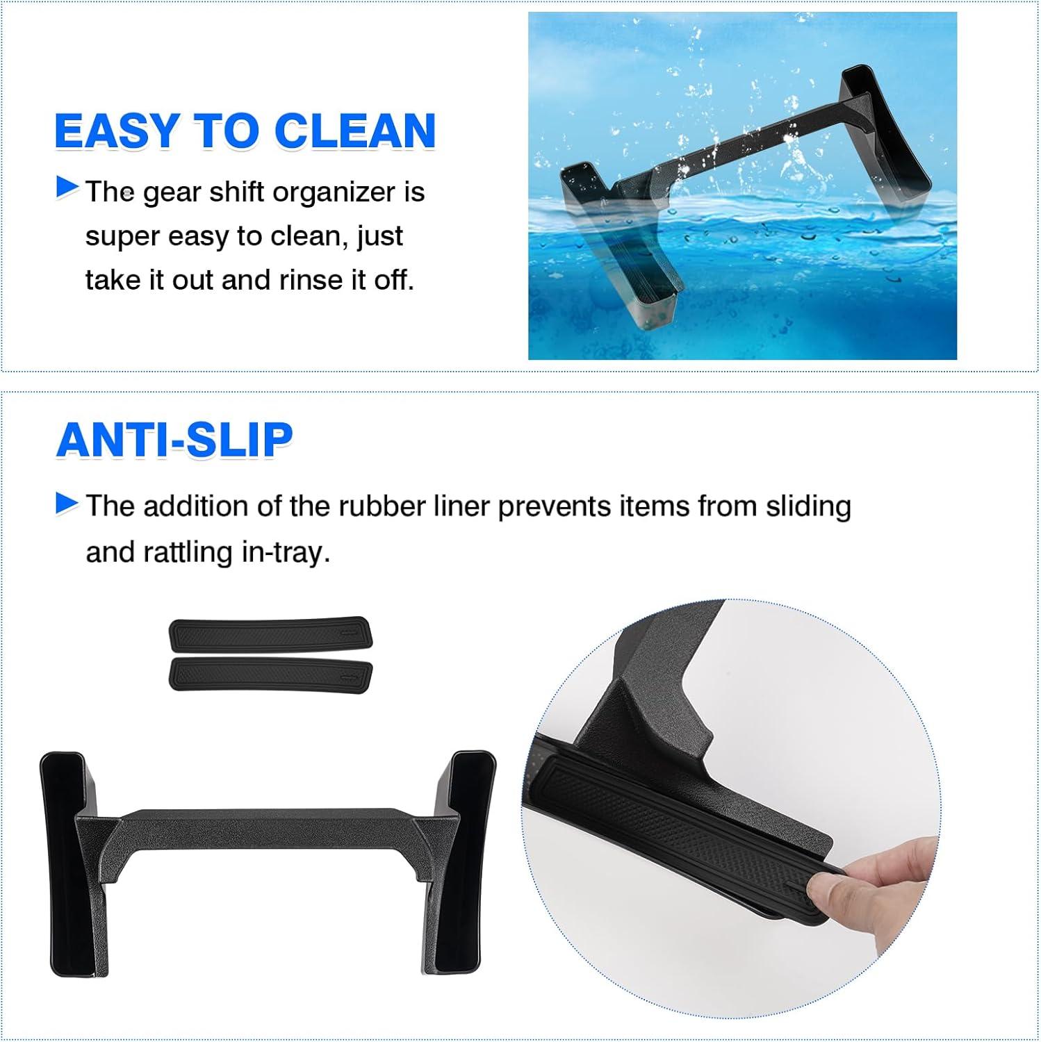 imageAutorder Center Console Organizer for 2021 2022 2023 2024 Toyota Venza Accessories Armrest Storage Box Secondary Insert Tray with 2 Color Mats20162023 Tacoma