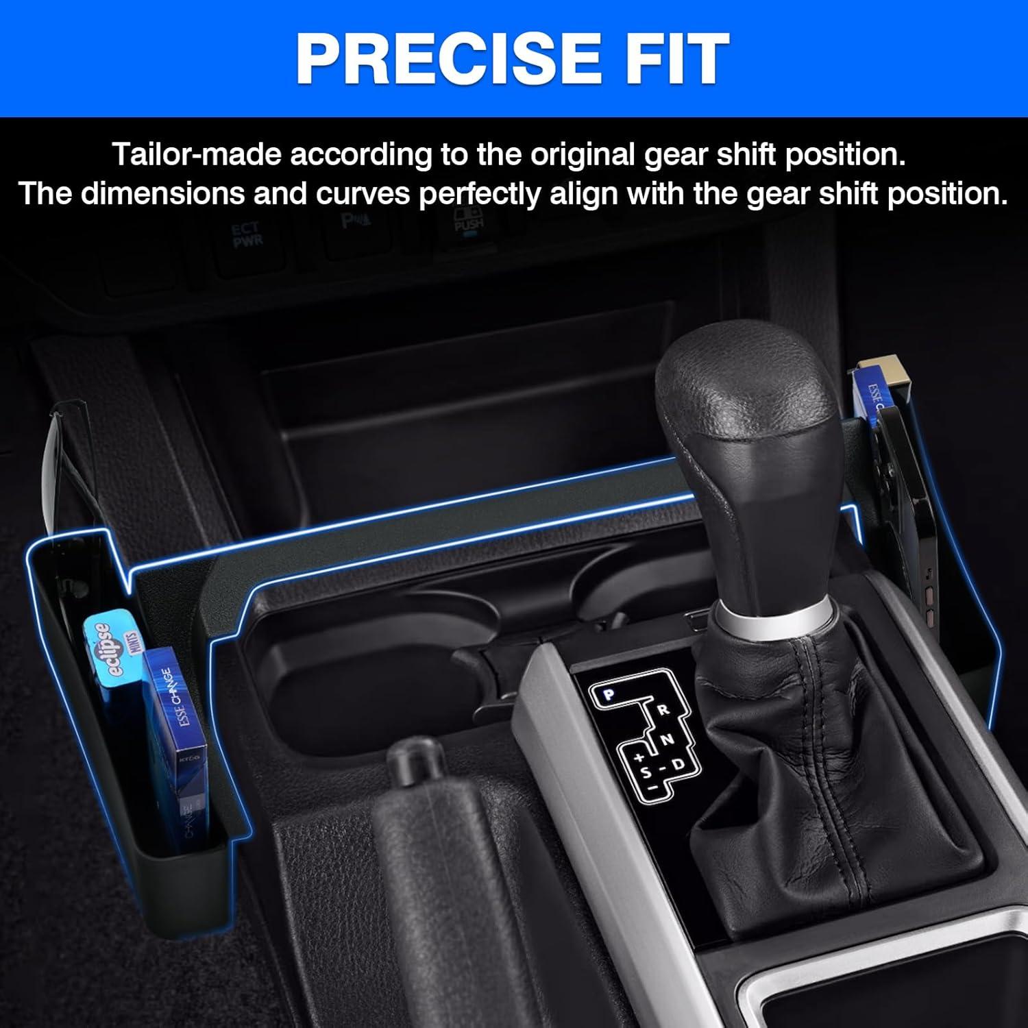 imageAutorder Center Console Organizer for 2021 2022 2023 2024 Toyota Venza Accessories Armrest Storage Box Secondary Insert Tray with 2 Color Mats20162023 Tacoma