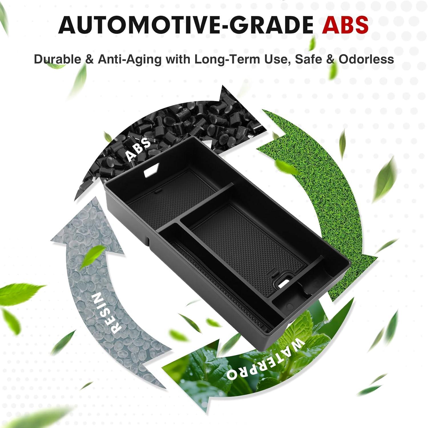 imageAutorder Center Console Organizer for 2021 2022 2023 2024 Toyota Venza Accessories Armrest Storage Box Secondary Insert Tray with 2 Color Mats20222026 Lexus NX 250350350h450h