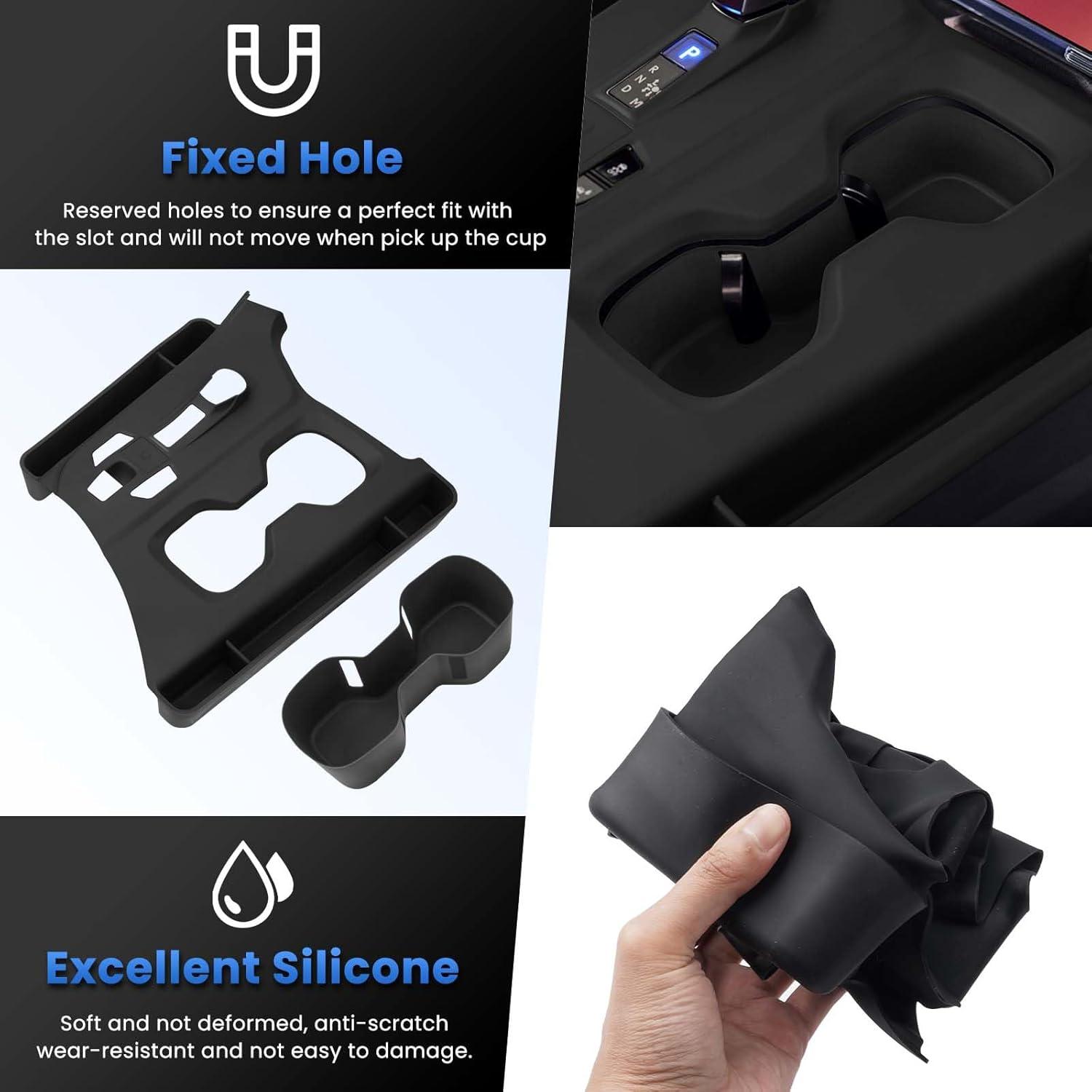 imageAutorder Center Console Organizer for 2021 2022 2023 2024 Toyota Venza Accessories Armrest Storage Box Secondary Insert Tray with 2 Color Mats20222026 NX 250350350h450h