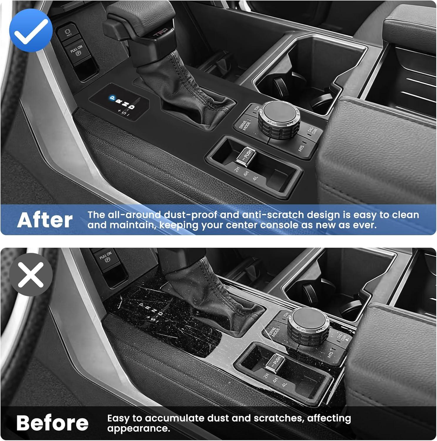 imageAutorder Center Console Organizer for 2021 2022 2023 2024 Toyota Venza Accessories Armrest Storage Box Secondary Insert Tray with 2 Color Mats20222026 Toyota TundraSequoia