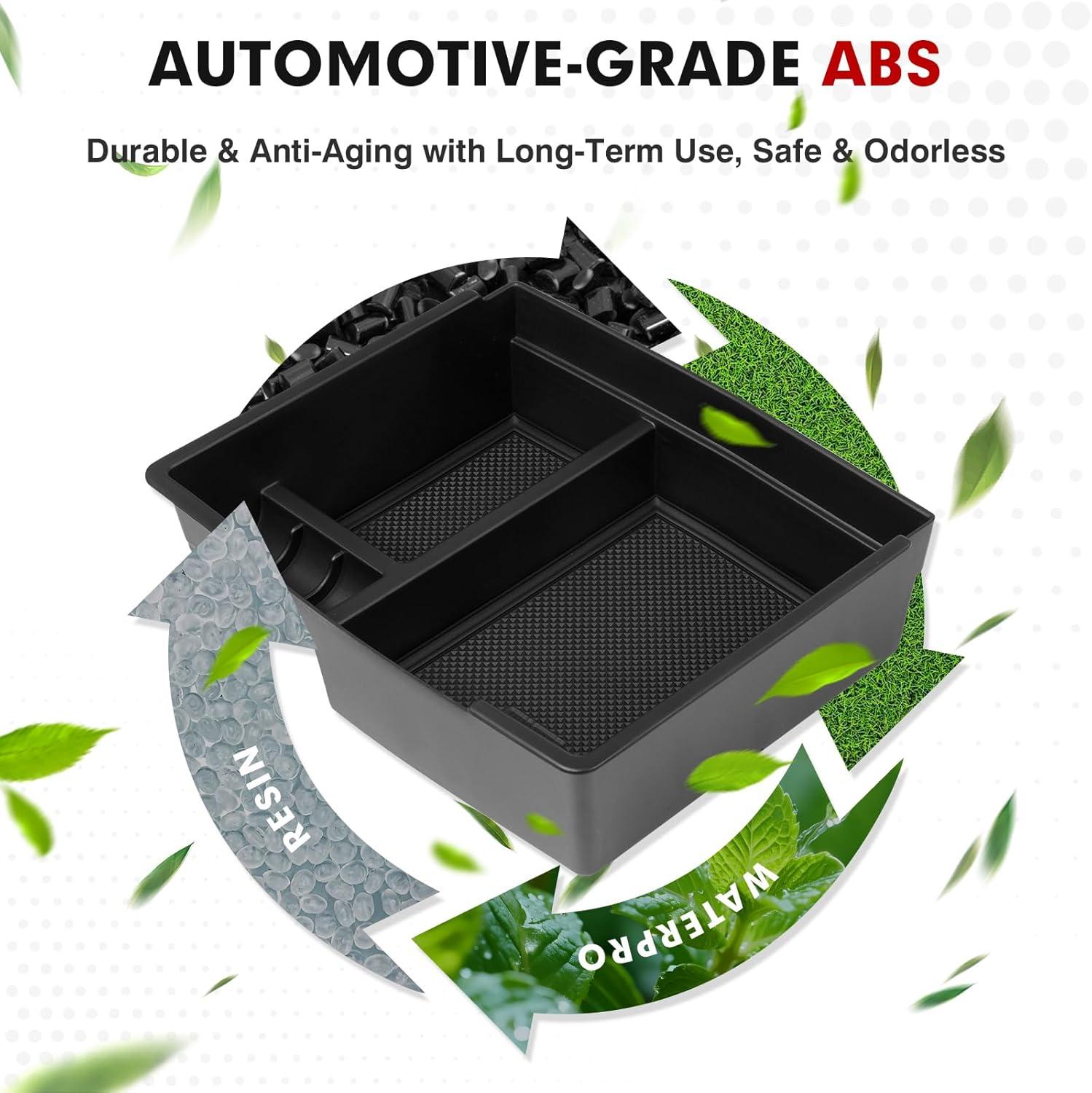 imageAutorder Center Console Organizer for 2021 2022 2023 2024 Toyota Venza Accessories Armrest Storage Box Secondary Insert Tray with 2 Color Mats20242026 Toyota Tacoma