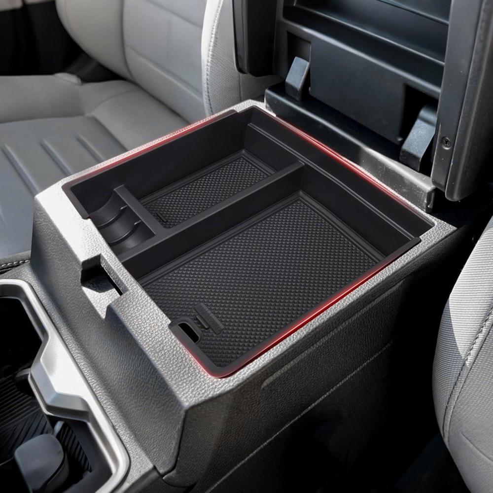 imageAutorder Center Console Organizer for 2021 2022 2023 2024 Toyota Venza Accessories Armrest Storage Box Secondary Insert Tray with 2 Color Mats20242026 Toyota Tacoma