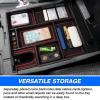 imageAutorder Center Console Organizer for 2021 2022 2023 2024 Toyota Venza Accessories Armrest Storage Box Secondary Insert Tray with 2 Color Mats20142021 Toyota Tundra