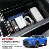 imageAutorder Center Console Organizer for 2021 2022 2023 2024 Toyota Venza Accessories Armrest Storage Box Secondary Insert Tray with 2 Color Mats20222026 Lexus NX 250350350h450h