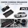 imageAutorder Center Console Organizer for 2021 2022 2023 2024 Toyota Venza Accessories Armrest Storage Box Secondary Insert Tray with 2 Color Mats20252026 Toyota Camry XV80