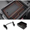 imageAutorder Center Console Organizer for 2021 2022 2023 2024 Toyota Venza Accessories Armrest Storage Box Secondary Insert Tray with 2 Color Mats20102024 Toyota 4Runner 2PCS